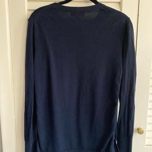Navy blue light weight sweater